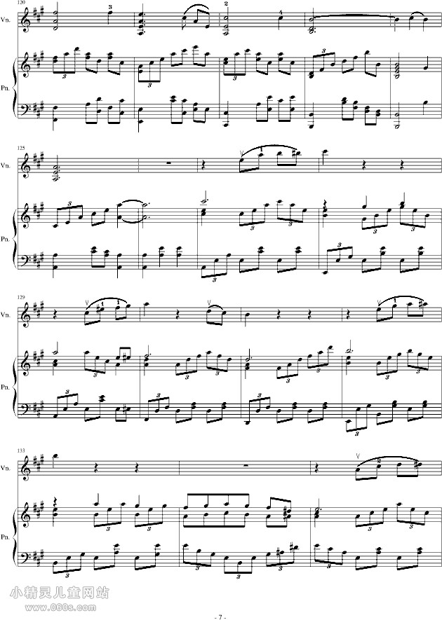 ףAСFor Piano And Violin(7)