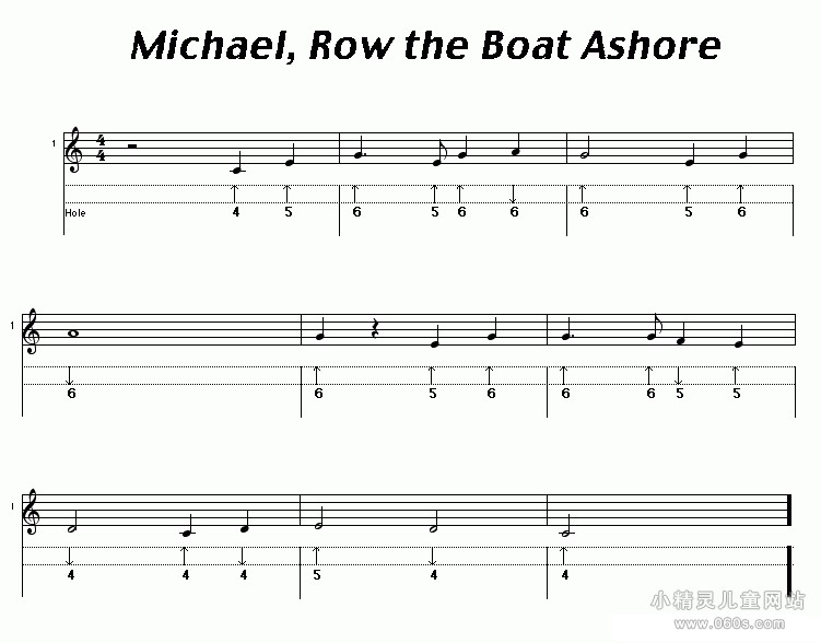 Michael,Row the Boat Ashore³˹