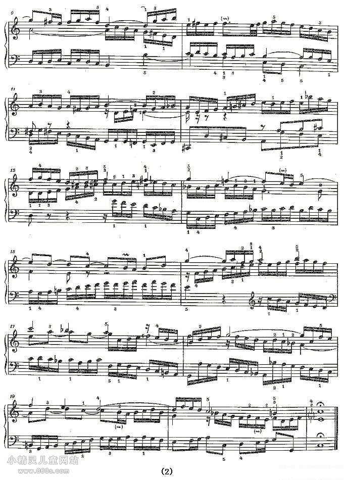 Sinfonia 1 BWV-787