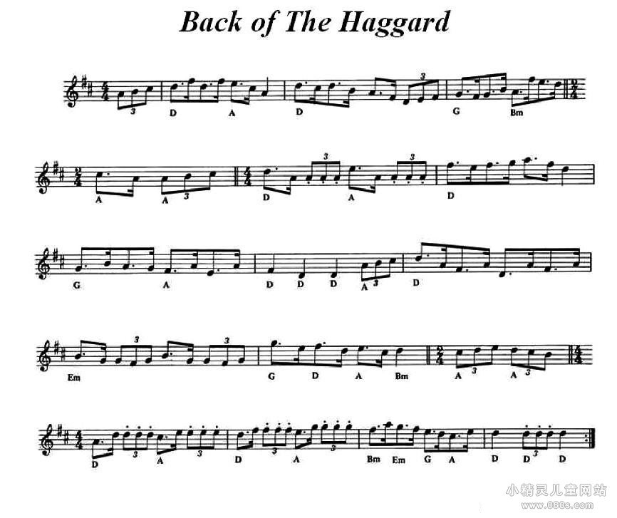 Back of The Haggard裩