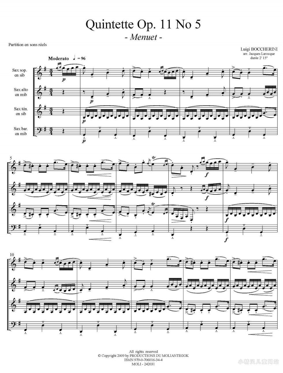 Quintette Op.11 No.5()