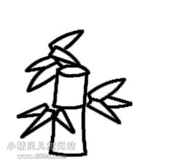 幼儿园植物简笔画教案《竹子》
