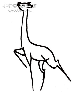 幼儿园动态简笔画教案《昂首挺胸的长颈鹿》